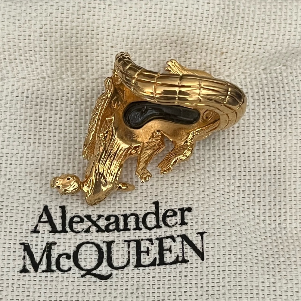 Alexander McQueen Salamander Ring - Picture 8 of 11